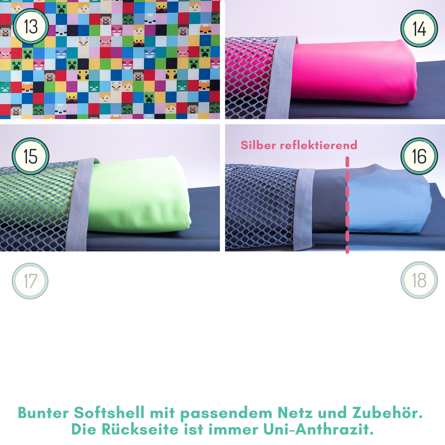 Großer Buddelbeutel: Turnbeutel nähen als Tasche für Sandspielzeug