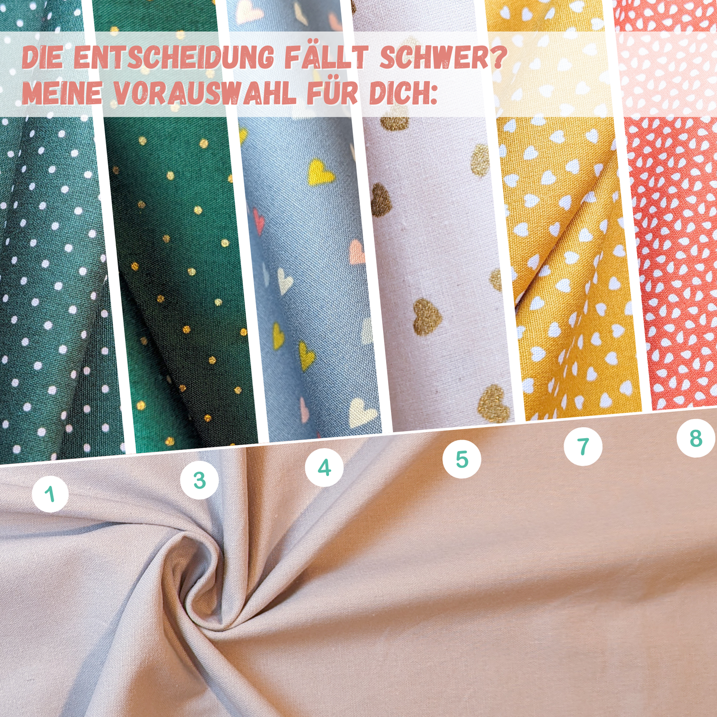 Utensilo nähen mit Nähpaket für Anfänger // Brötchenkorb nähen // Set: 1x L, 2x S