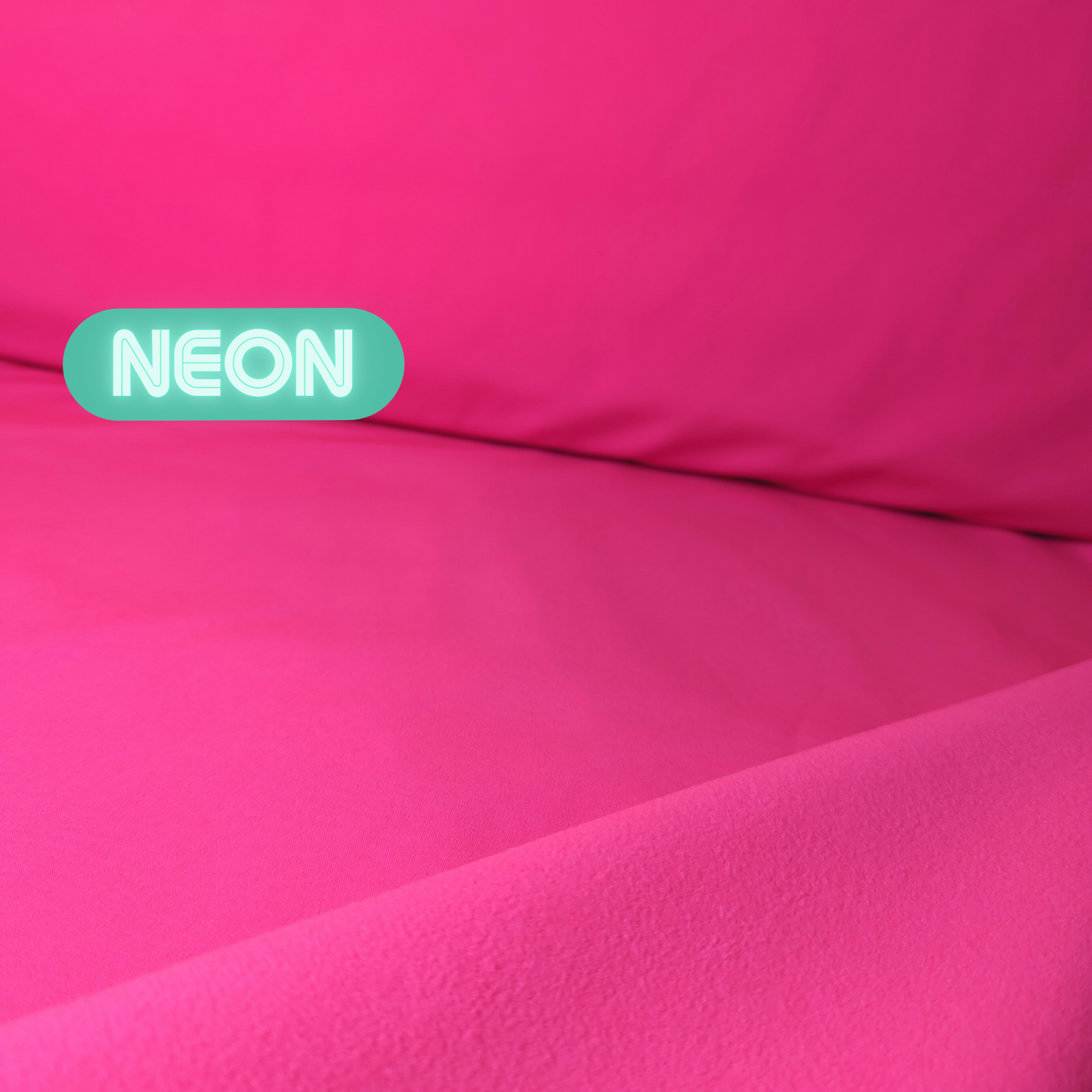 Softshell Stoff Neon Pink // wasserabweisende Softshell Meterware (50cm)