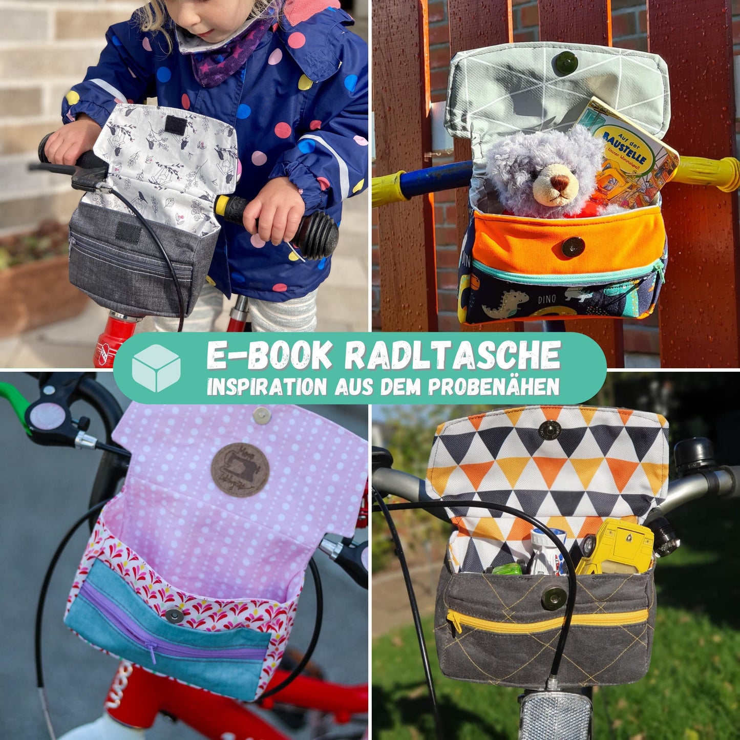 Die Radltasche - Lenkertasche für Kinderräder selber nähen