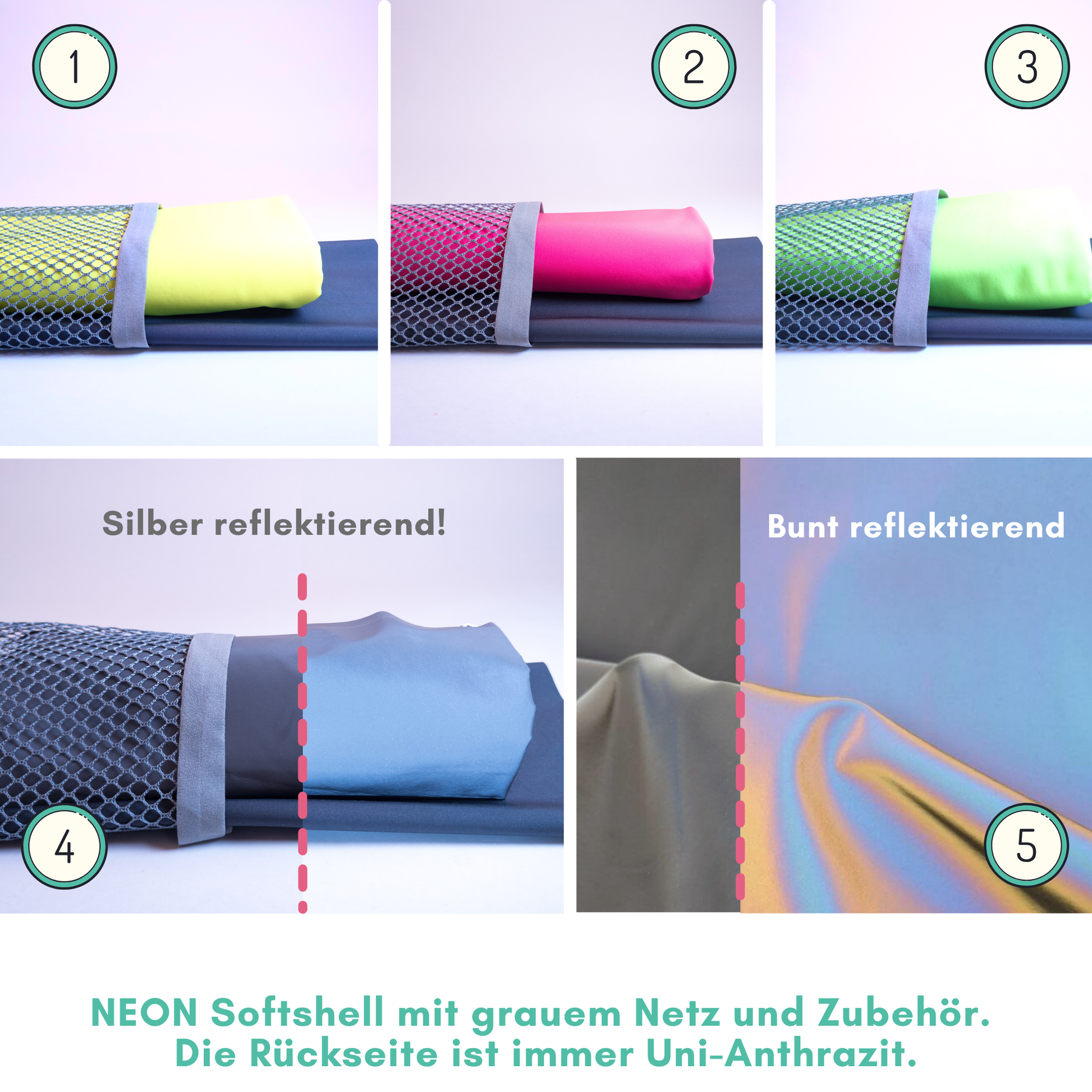 Kleine Netztasche für Sandspielzeug Aufbewahrung