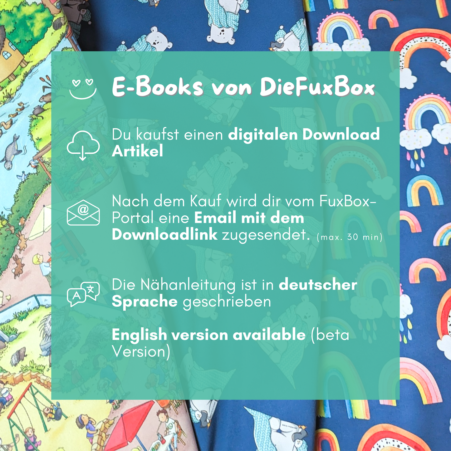 Schürze Klex - Schürze selber nähen // Kochschürze nähen in 4 Größen für Kinder und Erwachsene