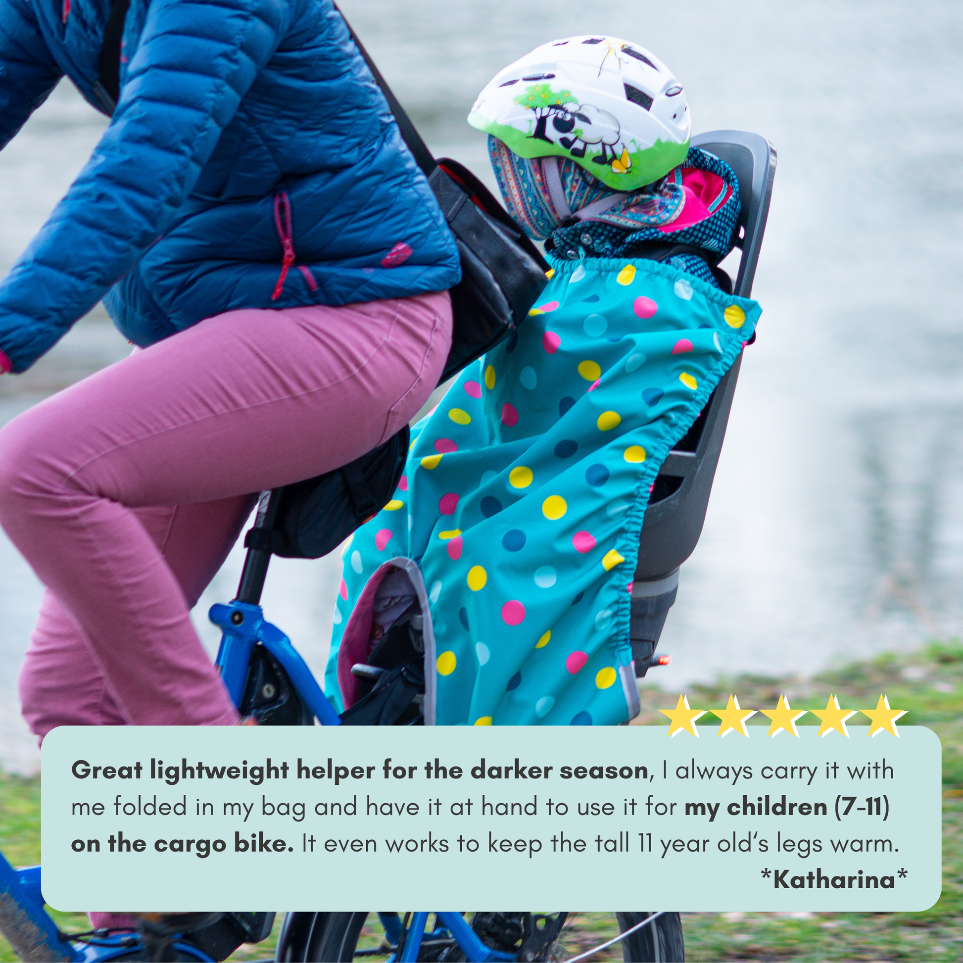fahrrad kindersitz winter Kinder Fahrradsitz Beinwärmer // Wind- und Wetterschutz "Snugly" – DieFuxBox